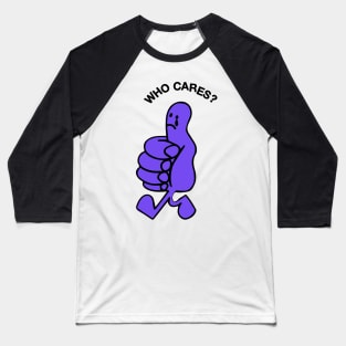 rex orange county who cares purple Baseball T-Shirt